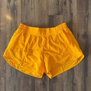 lululemon athletica Orange Athletic Shorts